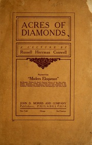 Cover of Acres of Diamonds