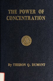 Cover of The Power of Concentration