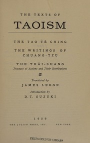 Cover of The Tao Te Ching