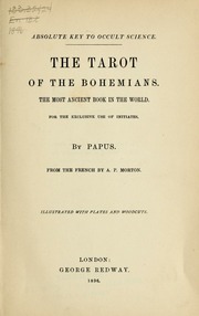 Cover of The Tarot of the Bohemians